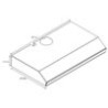 CAMPANA P. WHIRLPOOL WH-7610D, 76Cm SIL