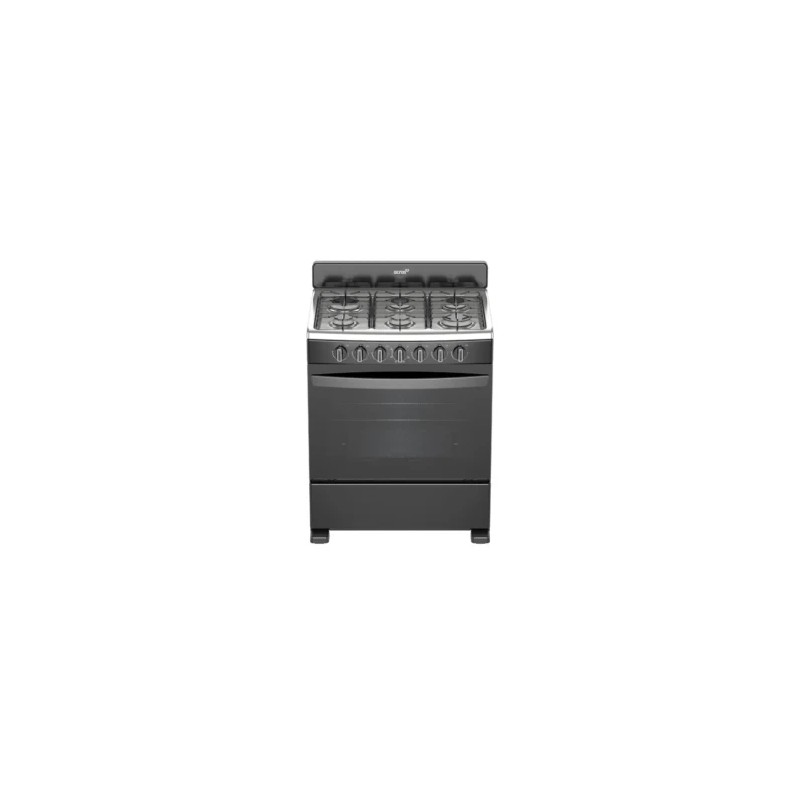 ESTUFA ACROS AFR-4010B NEG-INOX 76Cm