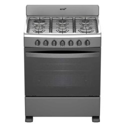 ESTUFA ACROS AFR-4010G GRIS-INOX 76Cm