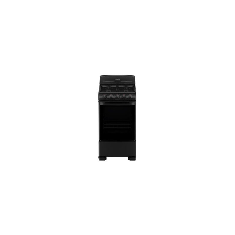 Estufa de Piso 50 cm Negra Mabe EM-5022BAPN1
