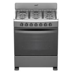 ESTUFA ACROS AFR-4010G GRIS-INOX 76Cm