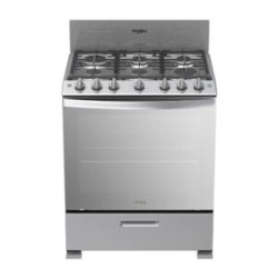 ESTUFA WHIRLPOOL WFR-3400D, 76 CM SILVER
