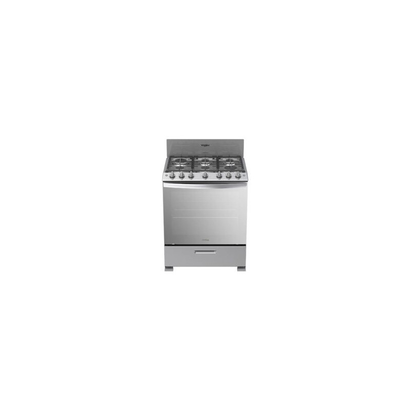 ESTUFA WHIRLPOOL WFR-3400D, 76 CM SILVER