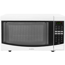 Horno de microondas 0.7 pies cúbicos 120 V Blanco Mabe HMM-700WK