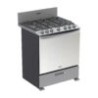 ESTUFA WHIRLPOOL WFR-3400D, 76 CM SILVER