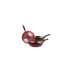 JGO DE SARTEN LAMEX 6593-7 TRADIC 20-24-30 ROJO