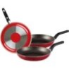 JGO DE SARTEN LAMEX 6593-7 TRADIC 20-24-30 ROJO