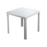 MESA DUNA FORTE CUADRADA BLANCA