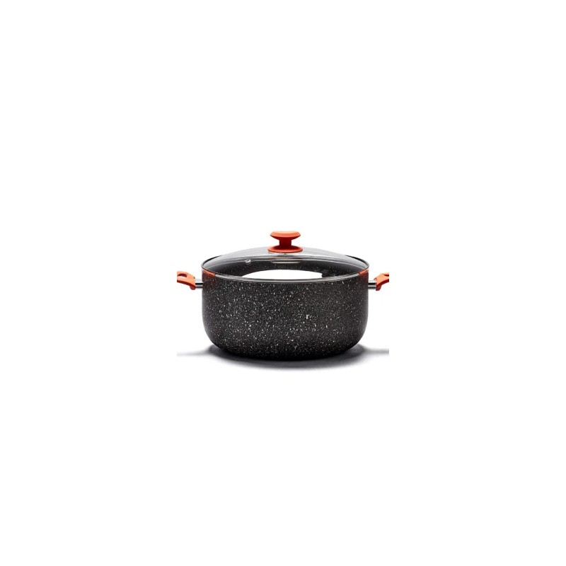 OLLA LAMEX 6624-8 STONE 34Cm TAPA VIDRIO