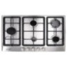 PARRILLA ACROS AP-3020S, INOX 76 CM
