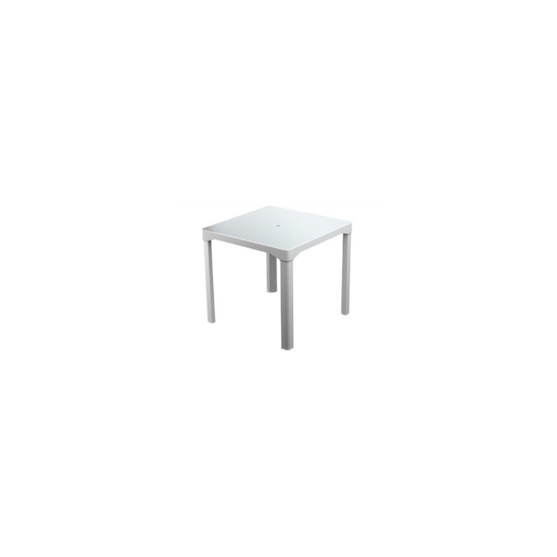 MESA DUNA FORTE CUADRADA BLANCA