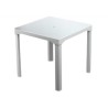 MESA DUNA FORTE CUADRADA BLANCA