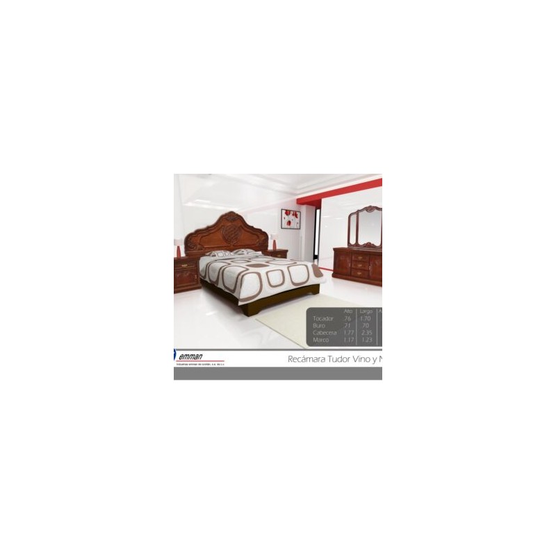 RECAMARA EMMAN TUDOR KING SIZE