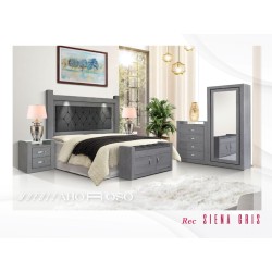 RECAMARA MA SIENNA KING SIZE GRIS