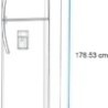 REFRIGERADOR MABE RMA-300FJMRM0 INOX-MAT