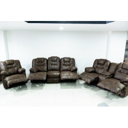 SALA SAN ANDRES XCARET 3-2-1 CON 5 RECLINABLES