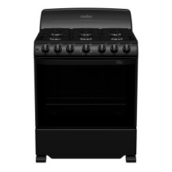 Estufa de Piso 76 cm Negra Mabe EM-7630BAPN2