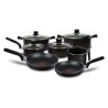 BATERIA T-FAL 0226100 VITAL, 11 PZA NEGR