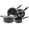 BATERIA T-FAL 5813700 INICIA, 5 PZA NEGR