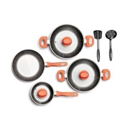 JGO DE BATERIA LAMEX 6536-4 STONE 9 PZAS