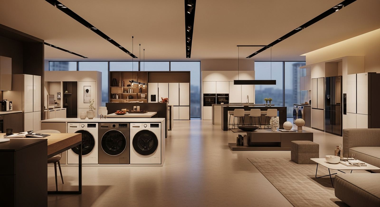 Línea blanca y muebles para el hogar
